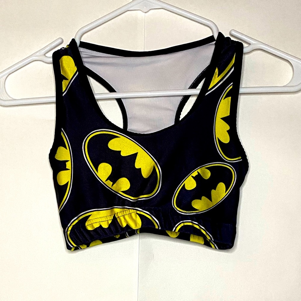 Batman sports bra small